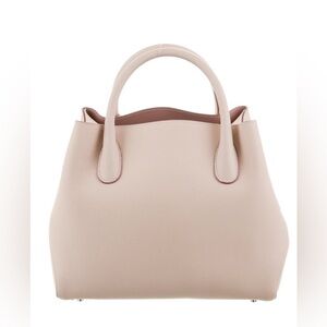 Christian Dior  Supple Grained Calfskin Medium Open Bar Tote Rose Poudre
